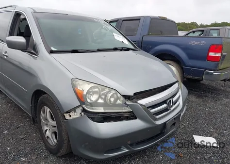 2006 Honda Odyssey Ex from USA, damaged, VIN 5FNRL38486B022748